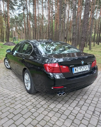 BMW Seria 5 cena 69000 przebieg: 261000, rok produkcji 2014 z Błonie małe 106
